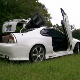 Ламбо двери United Lambo Doors  Bolt ON на Honda  Prelude 5